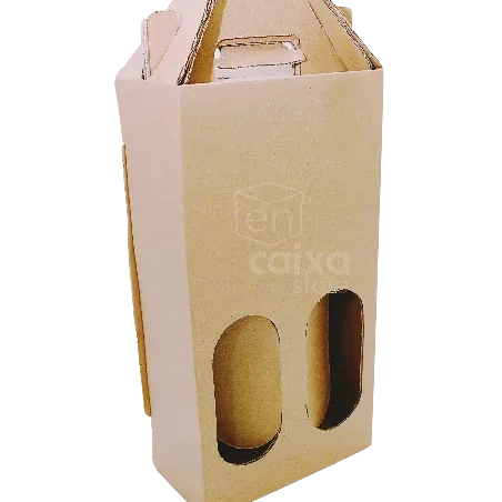 Caixa para 2 Garrafas de Vinho